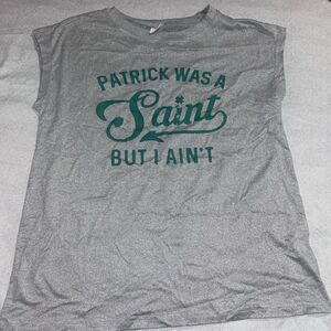 Women’s St. Patrick’s  Day Graphic Tank NWT